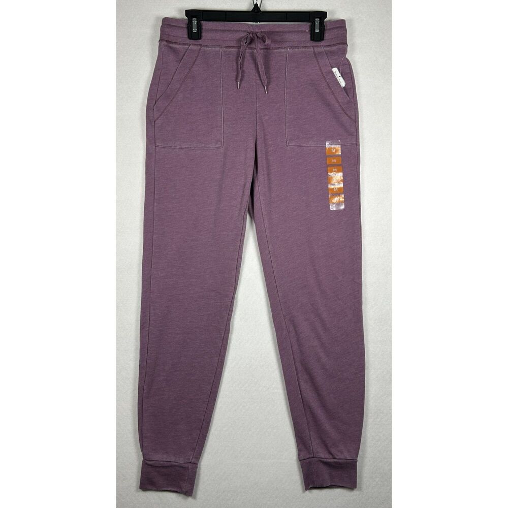 NWT RBX Active Mineral Wash French Terry Jogger Sweatpants – Purple (Size M)